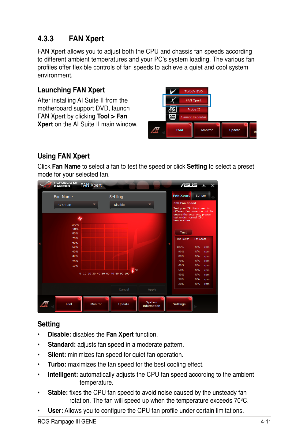 3 fan xpert | Asus Rampage III Gene User Manual | Page 137 / 164
