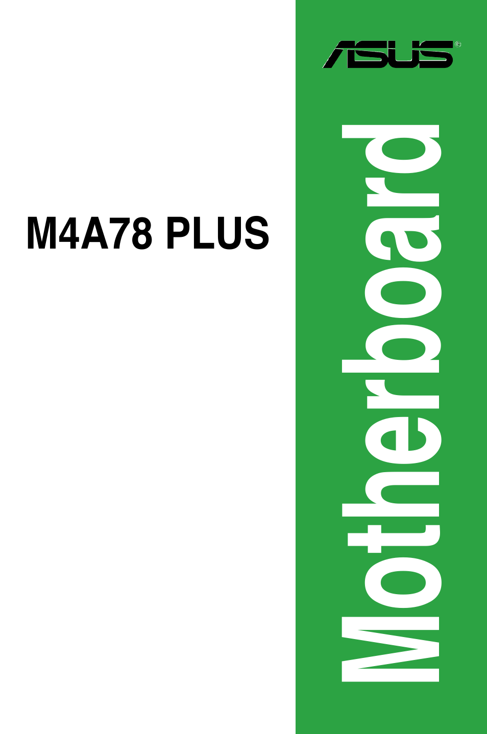 Asus M4A78 PLUS User Manual | 62 pages