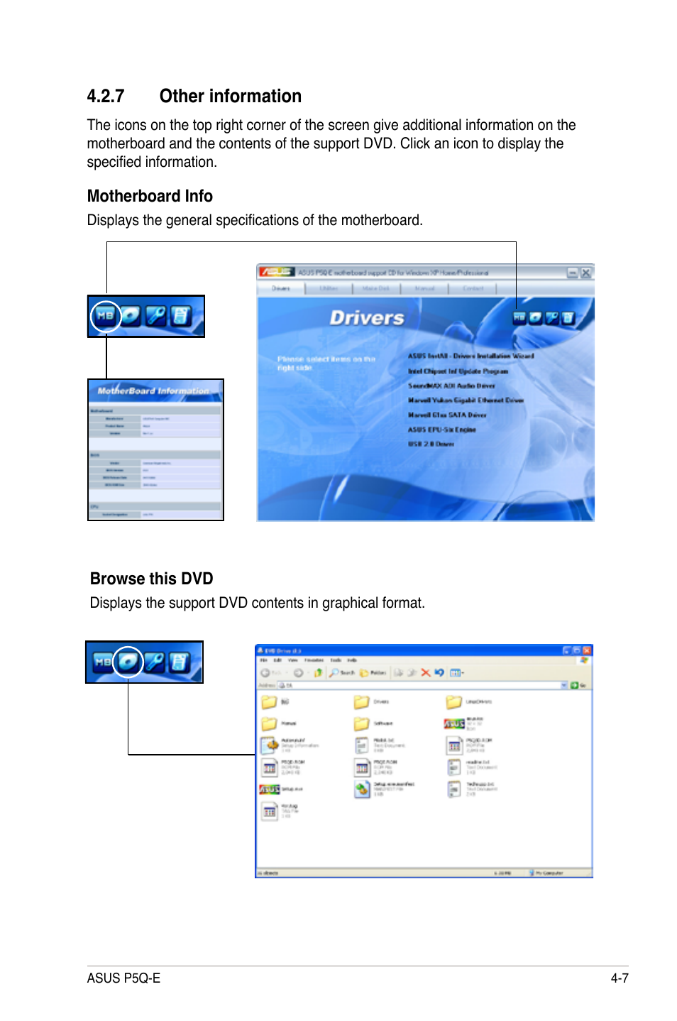 7 other information, Other information -7 | Asus P5Q-E/WiFi-AP User Manual | Page 117 / 186
