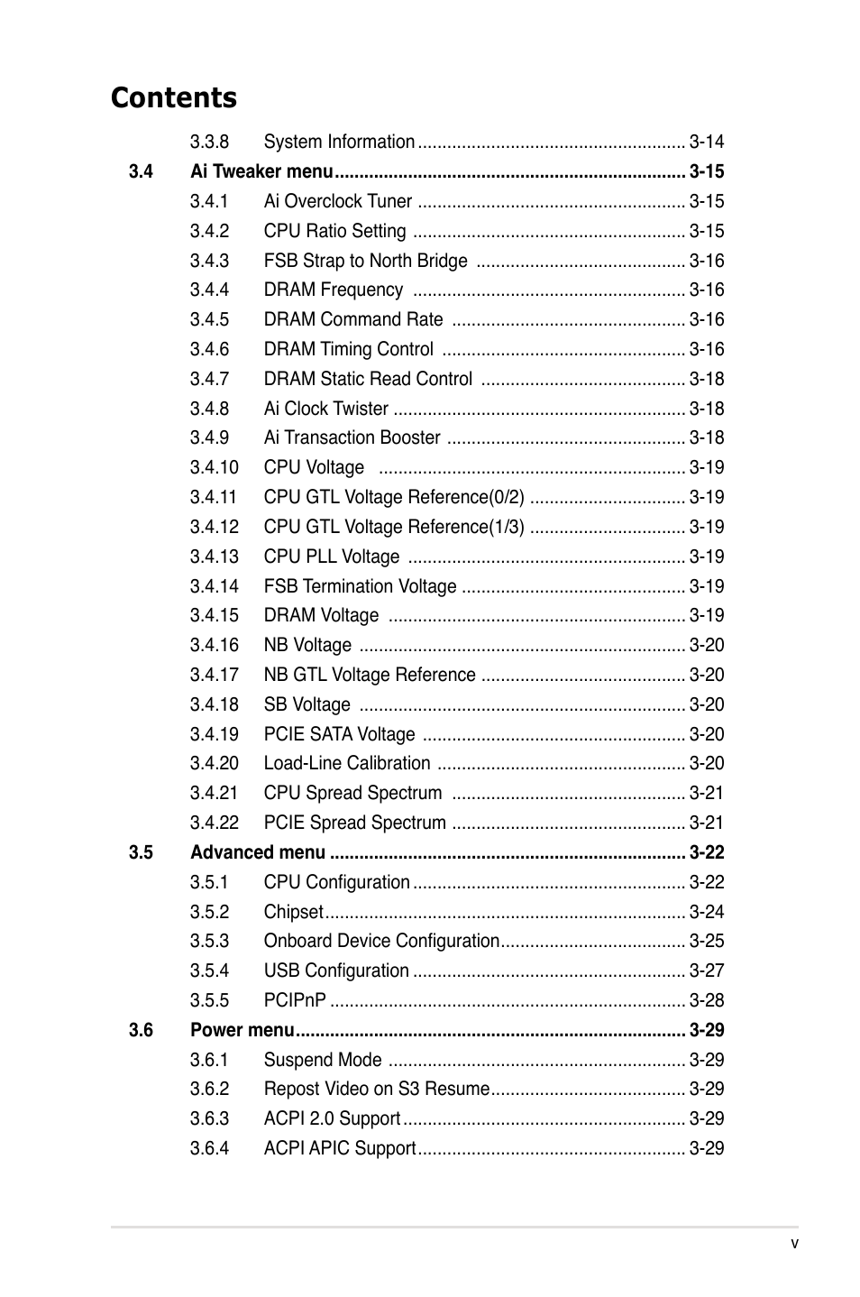 Asus P5Q-E/WiFi-AP User Manual | Page 5 / 186