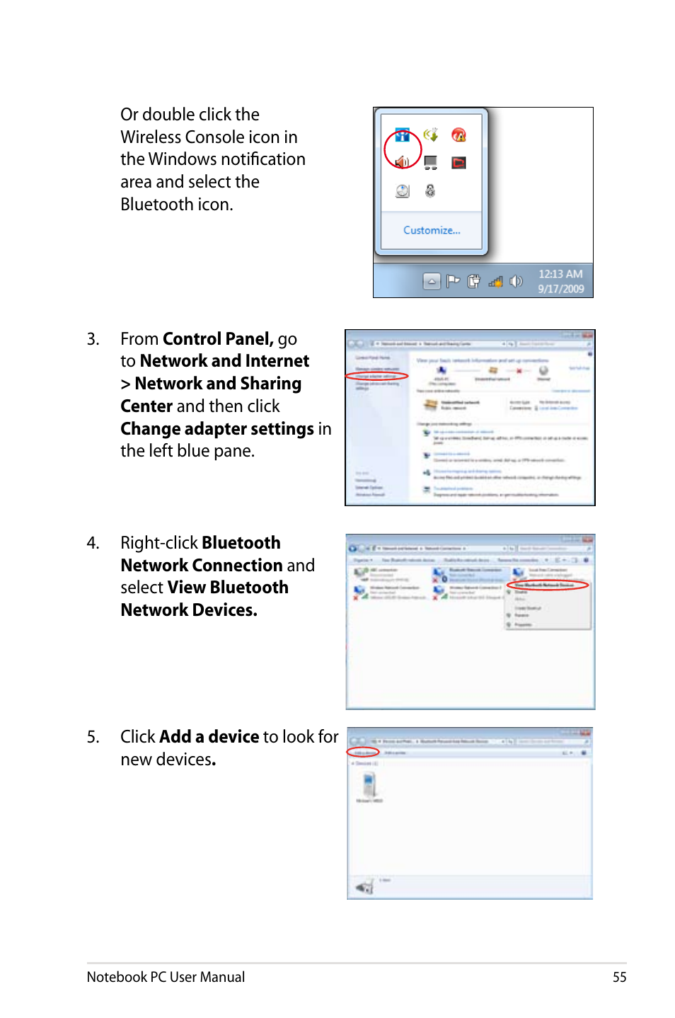 Asus UX31A User Manual | Page 55 / 98