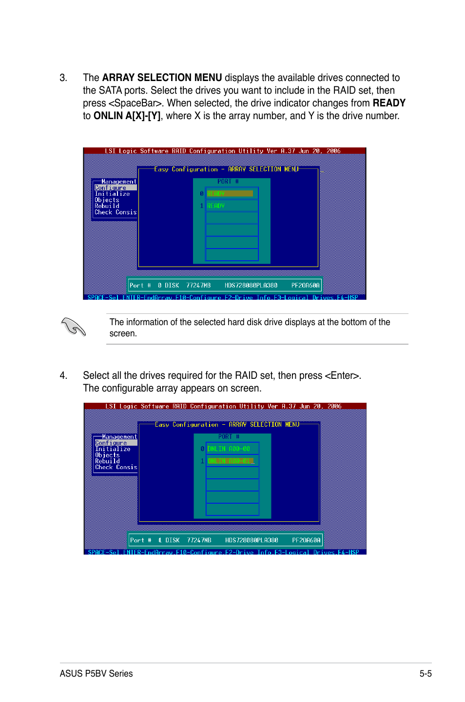 Asus P5BV/SAS User Manual | Page 103 / 184