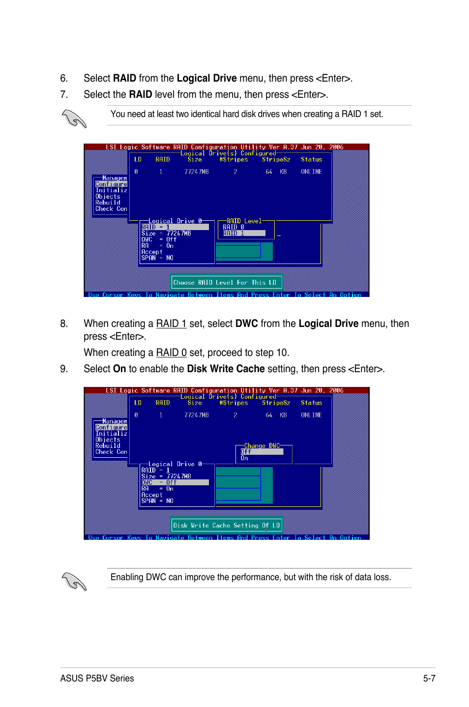 Asus P5BV/SAS User Manual | Page 105 / 184