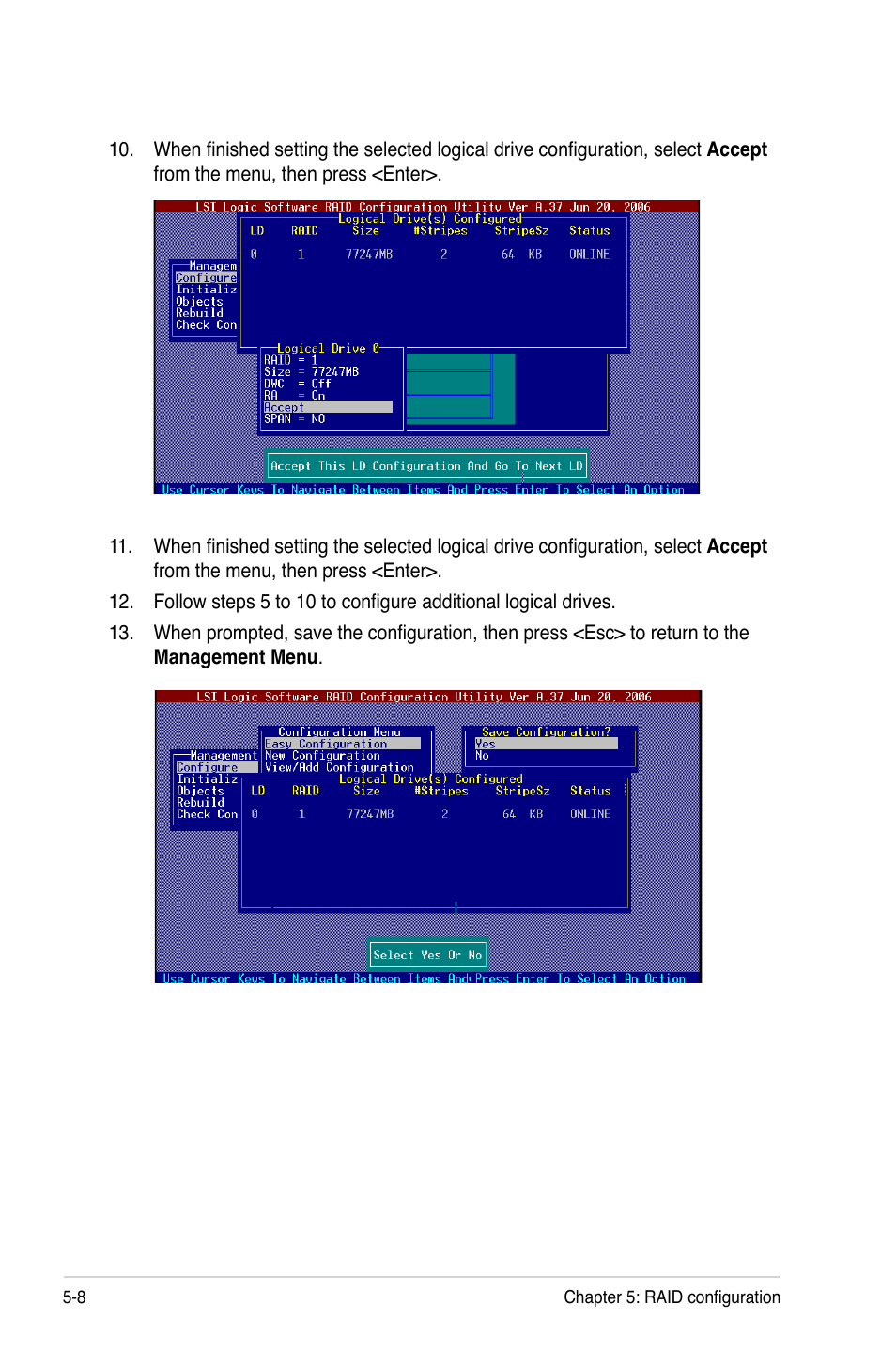 Asus P5BV/SAS User Manual | Page 106 / 184