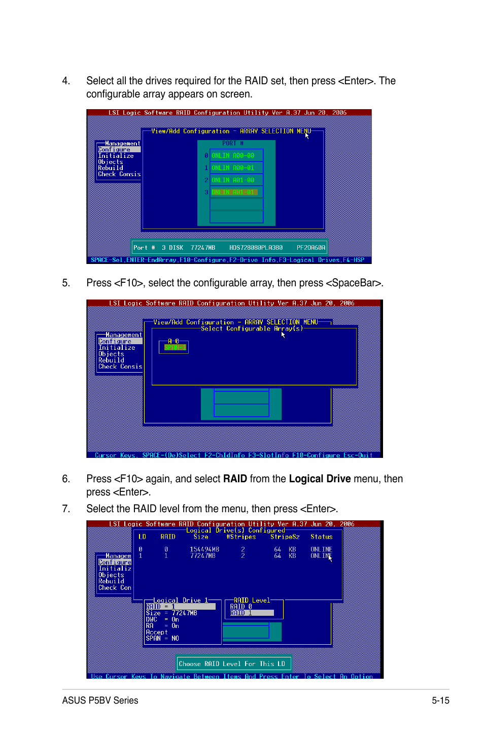 Asus P5BV/SAS User Manual | Page 113 / 184