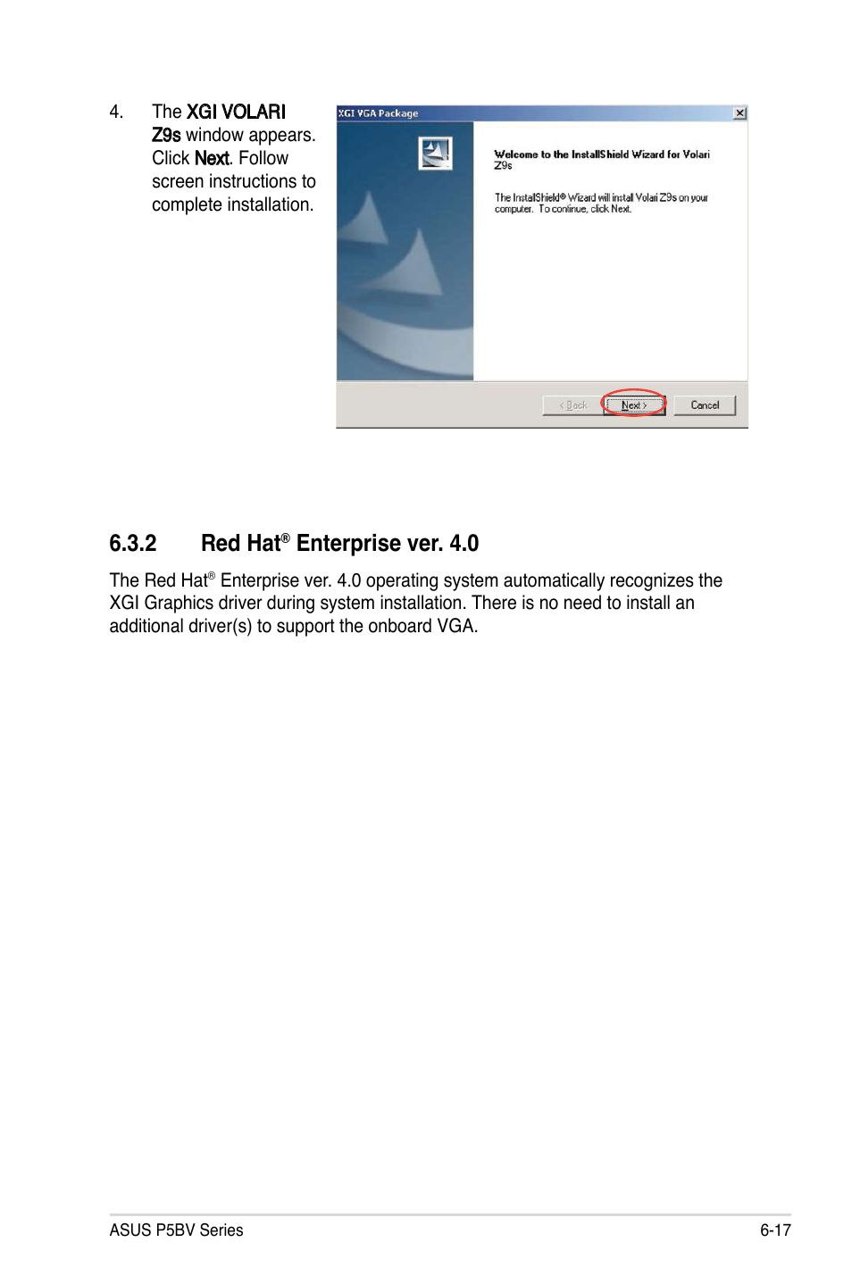 2 red hat, Enterprise ver. 4.0 | Asus P5BV/SAS User Manual | Page 177 / 184