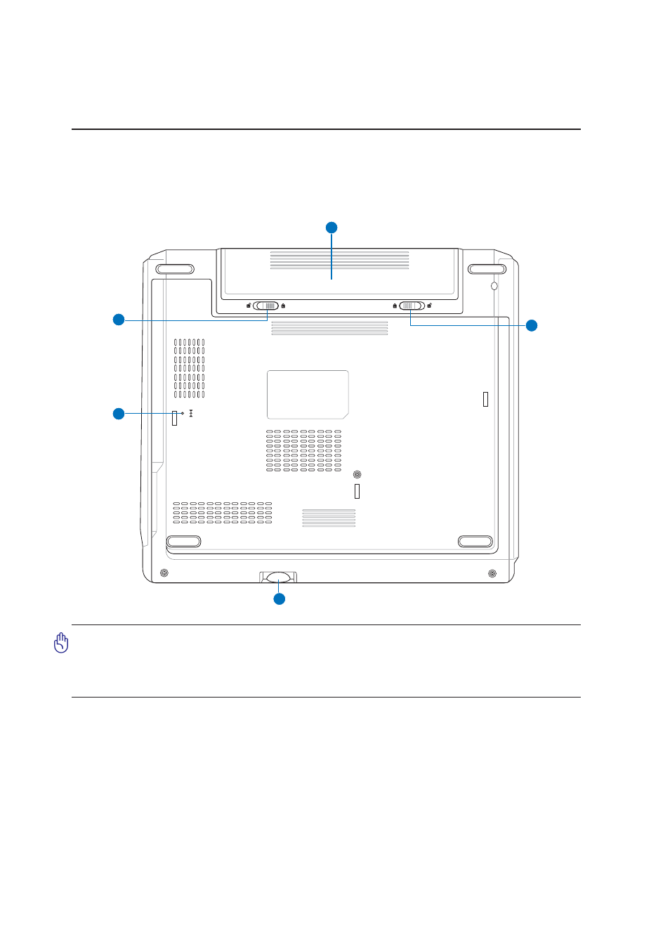 Bottom side | Asus Z94L User Manual | Page 14 / 70