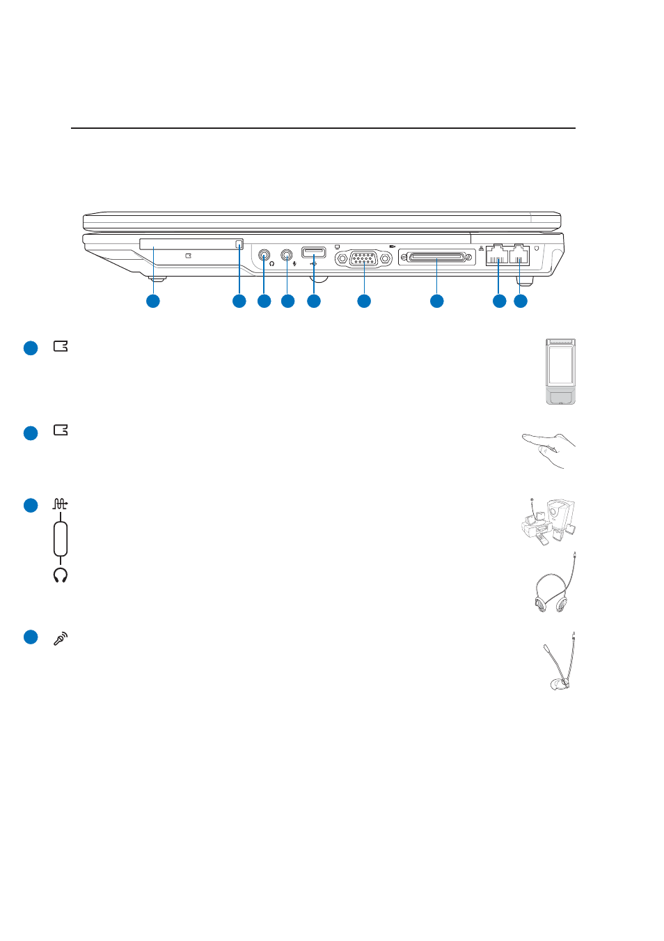 Right side | Asus Z94L User Manual | Page 16 / 70