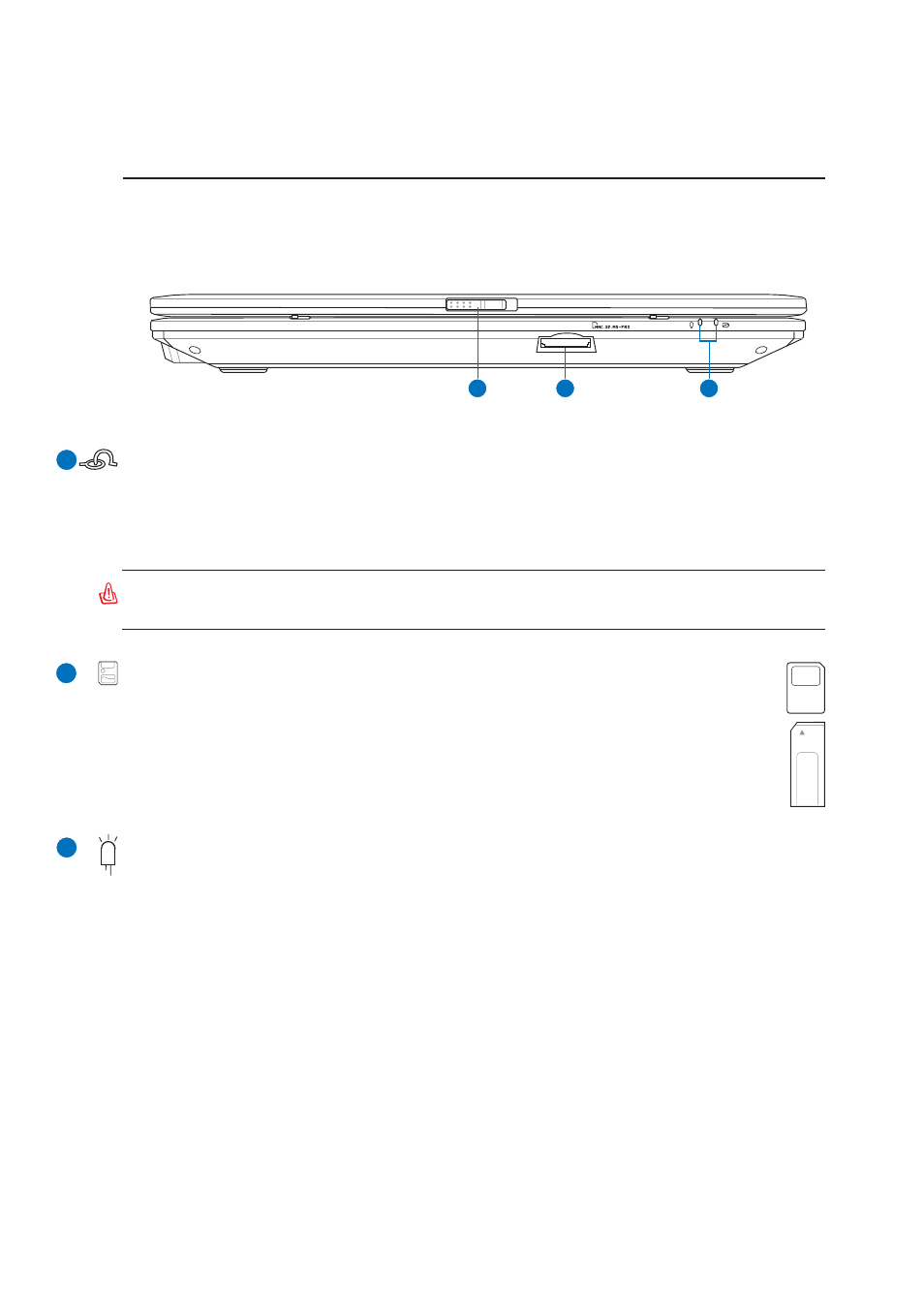 Front side | Asus Z94L User Manual | Page 19 / 70