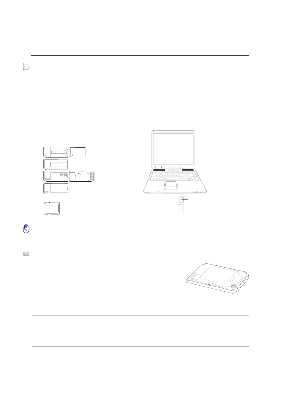 Hard disk drive | Asus Z94L User Manual | Page 42 / 70