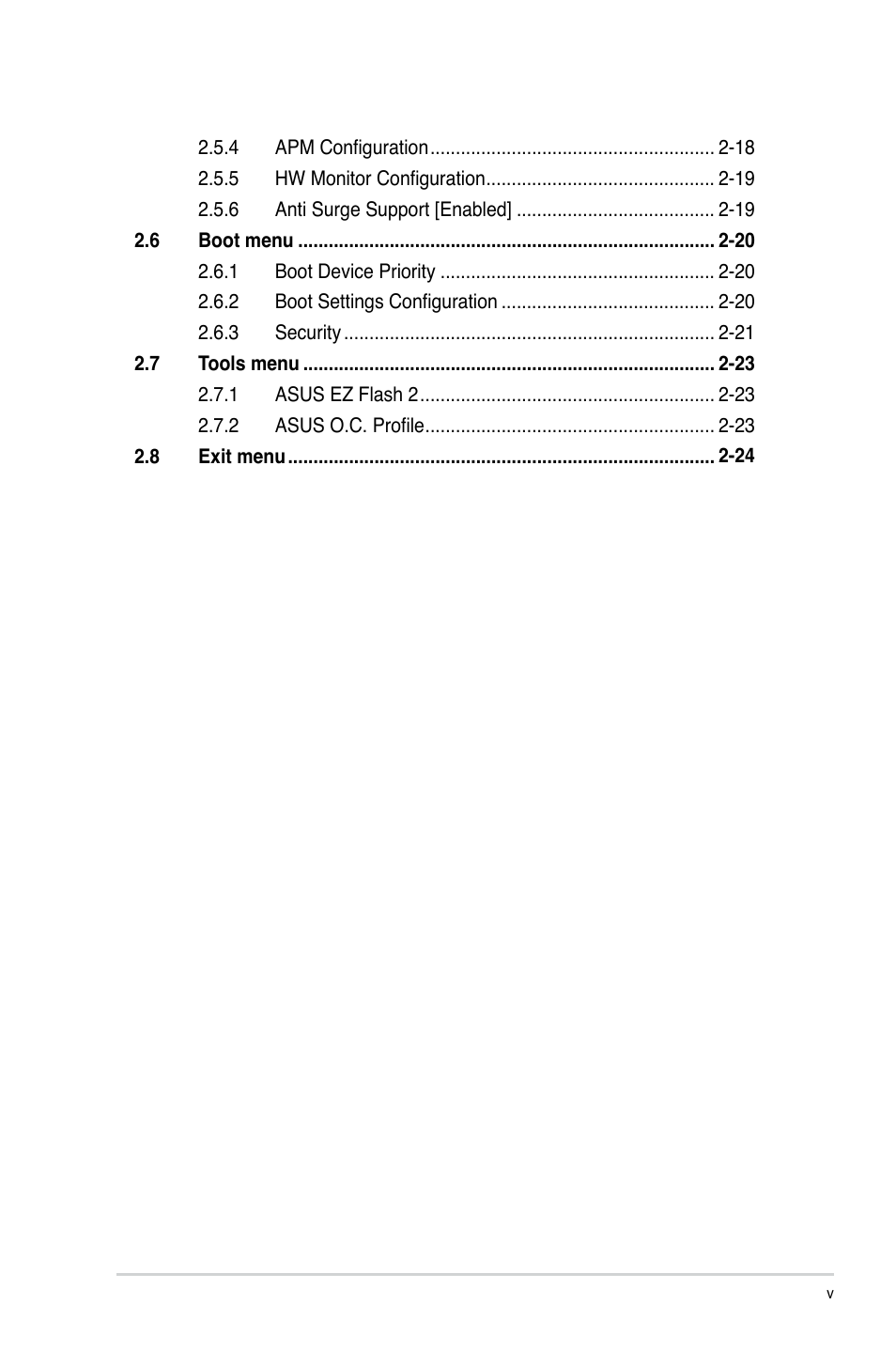 Asus M5A78L/USB3 User Manual | Page 5 / 66