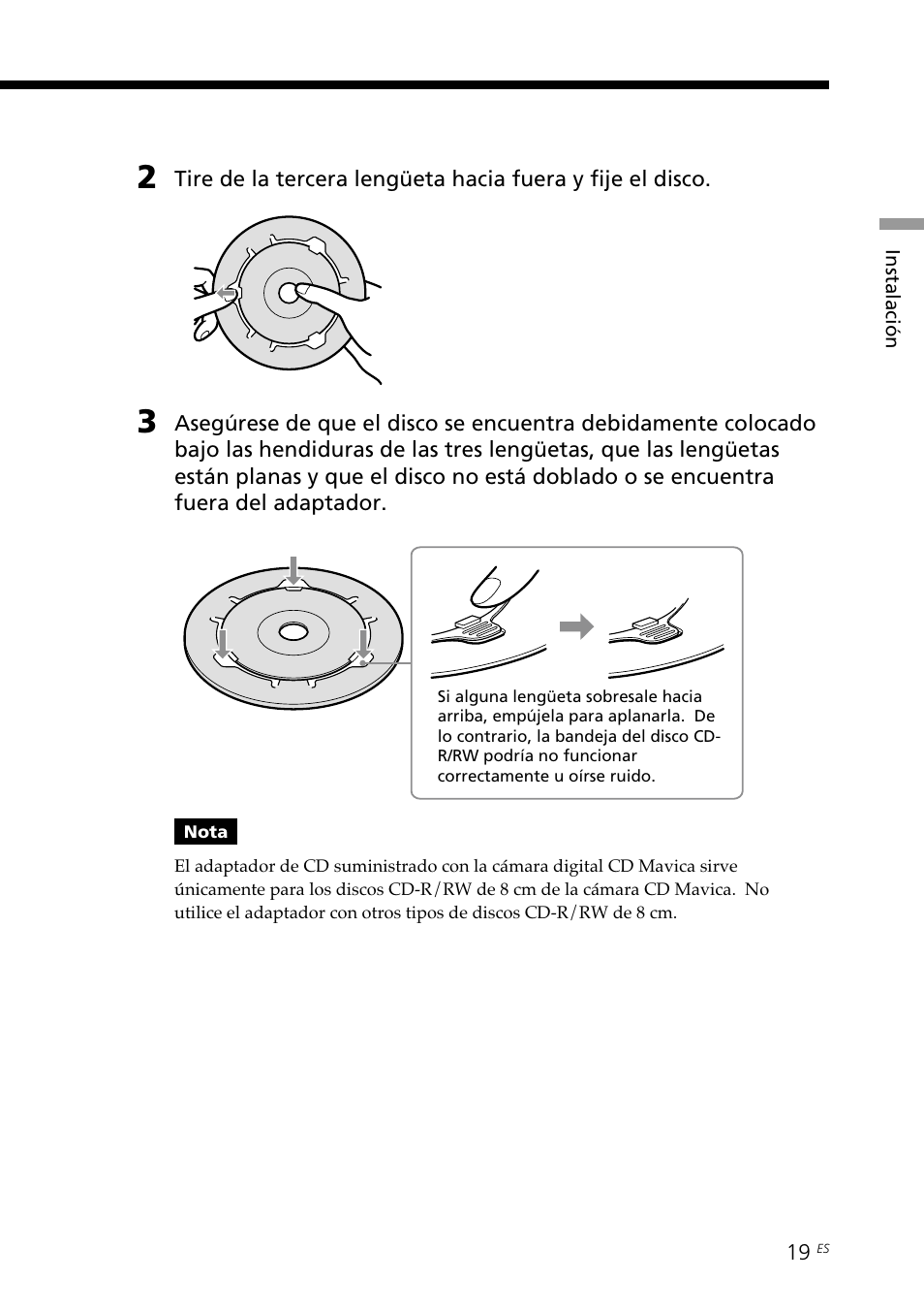Conexión a un ordenador (opcional) | Sony DPP-SV88 User Manual | Page 247 / 344