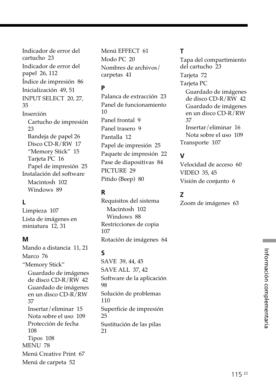 Sony DPP-SV88 User Manual | Page 343 / 344