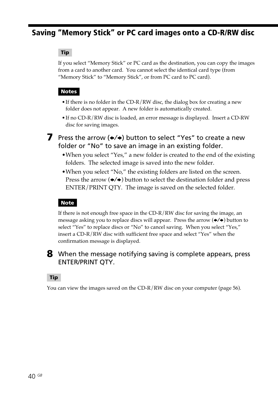 Sony DPP-SV88 User Manual | Page 40 / 344