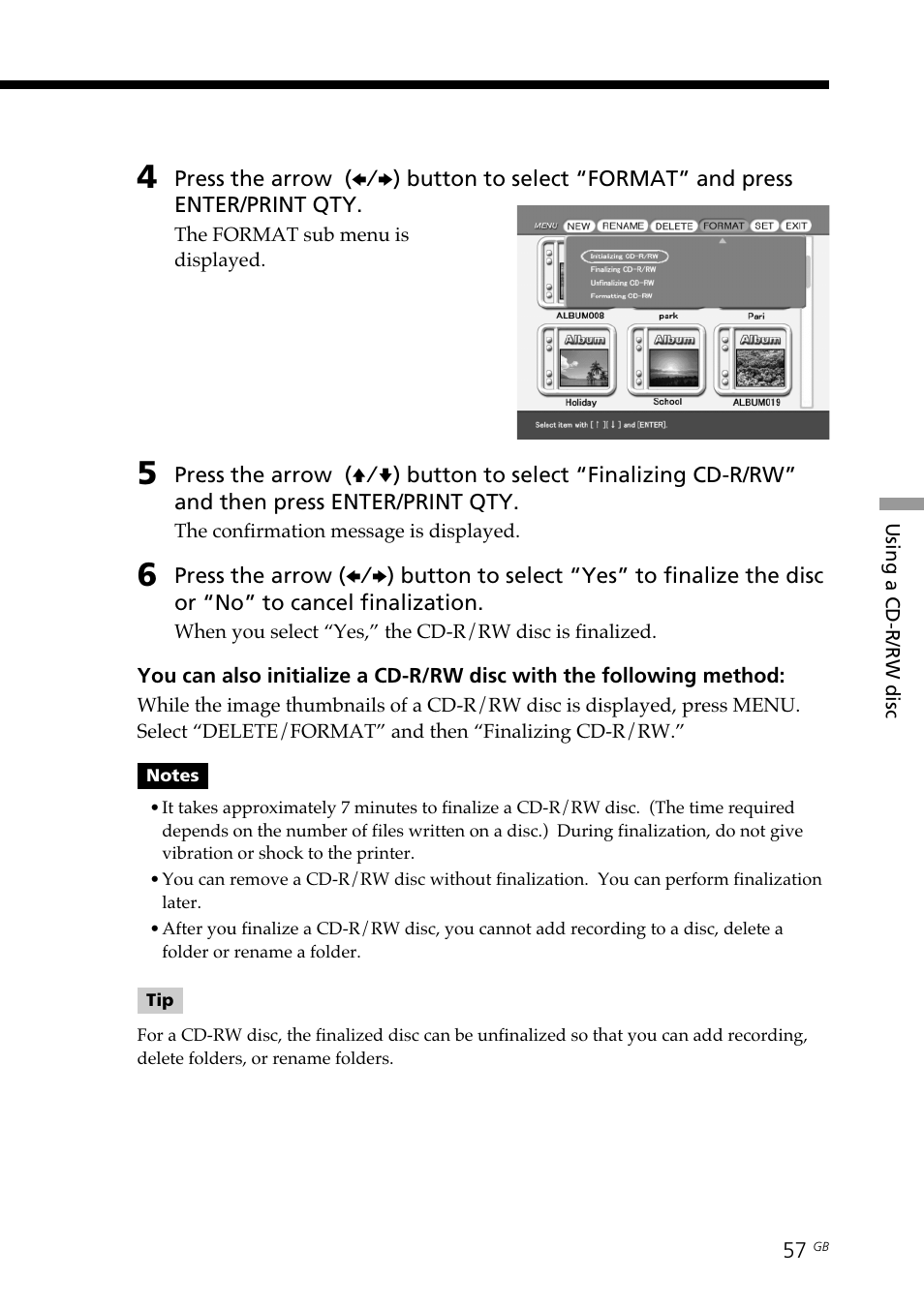 Sony DPP-SV88 User Manual | Page 57 / 344