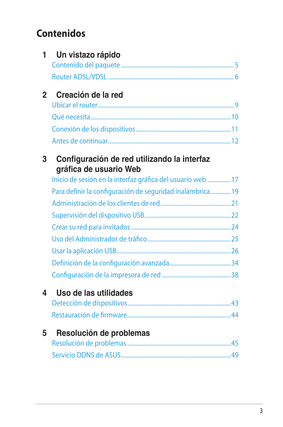 Asus DSL-N66U User Manual | Page 3 / 70