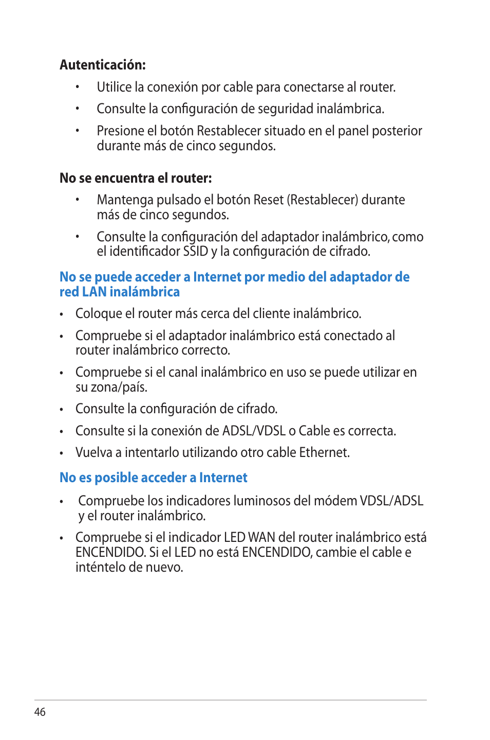 Asus DSL-N66U User Manual | Page 46 / 70