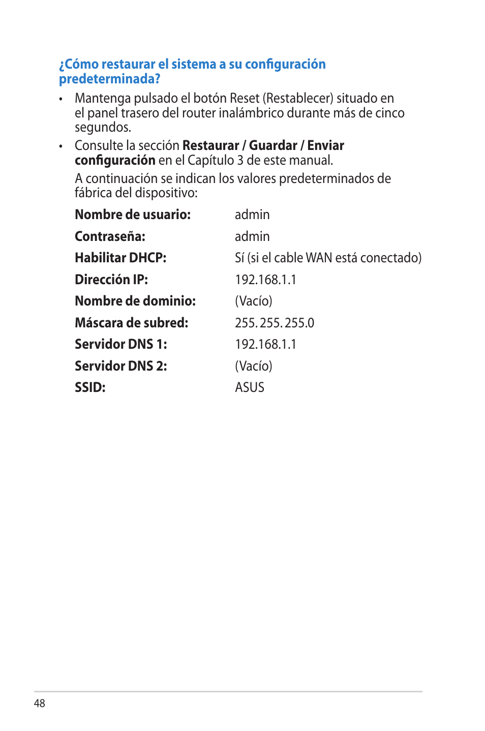 Asus DSL-N66U User Manual | Page 48 / 70