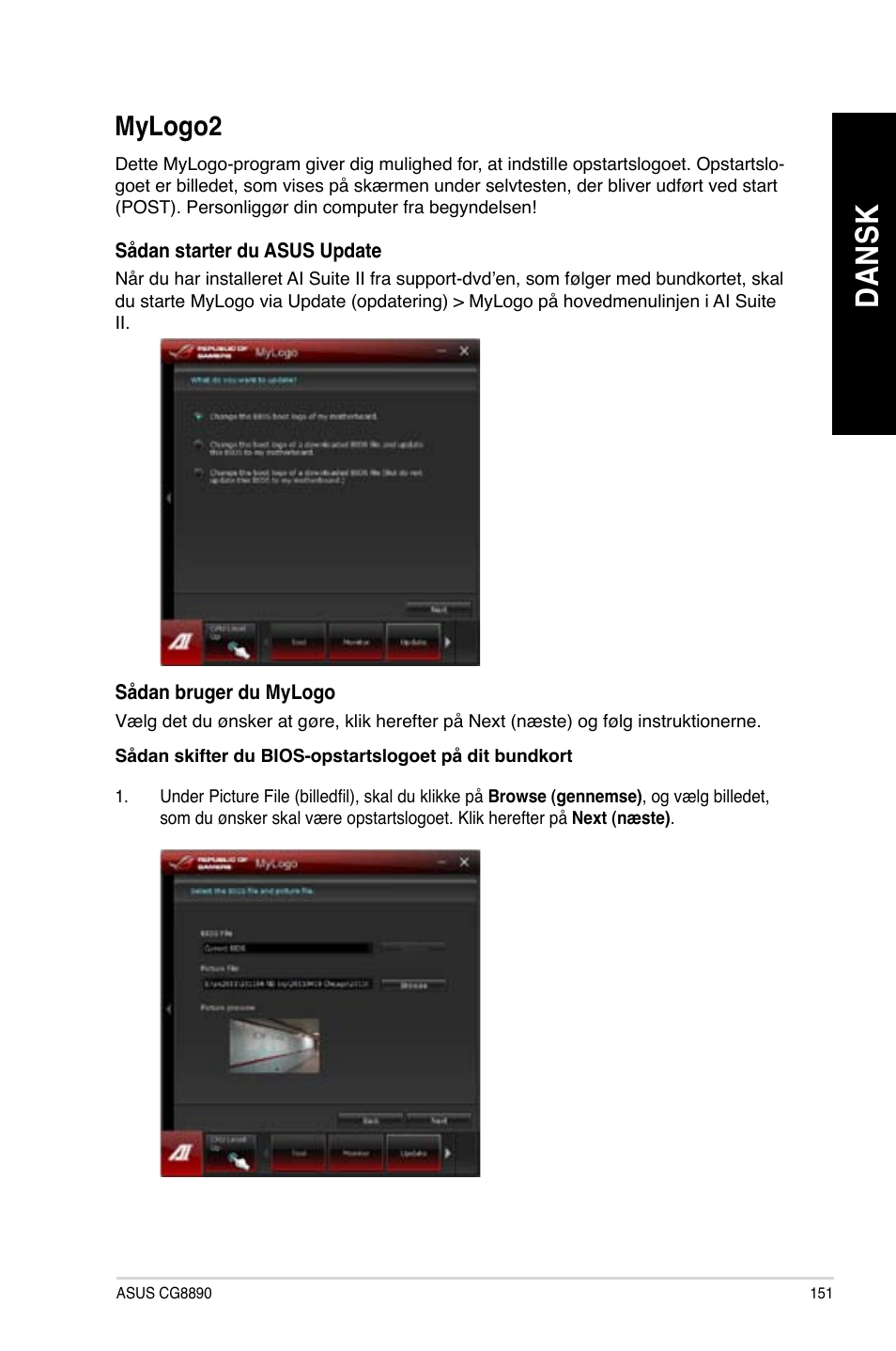 Mylogo2, Da ns k da ns k | Asus CG8890 User Manual | Page 153 / 442