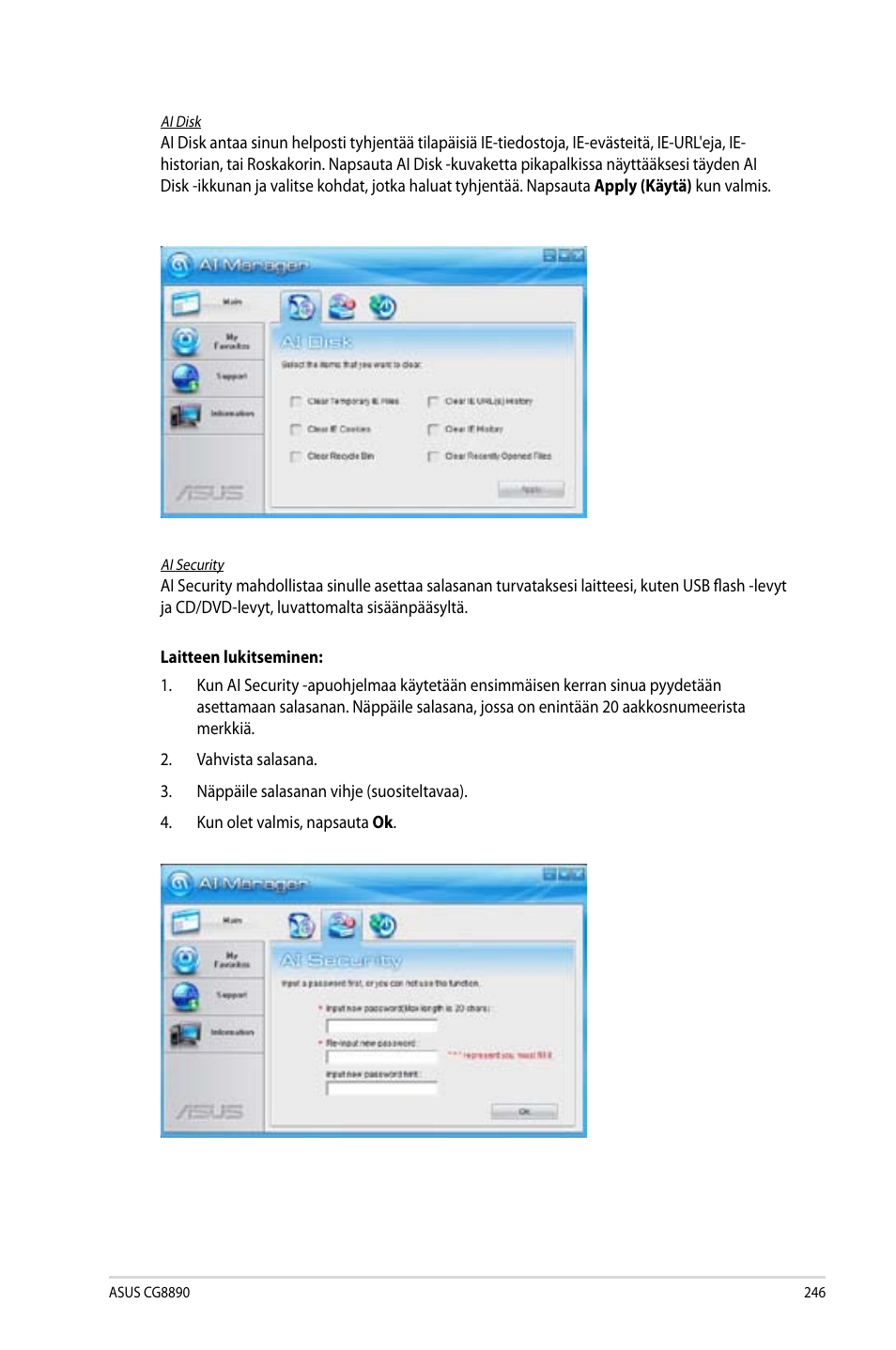 Asus CG8890 User Manual | Page 248 / 442