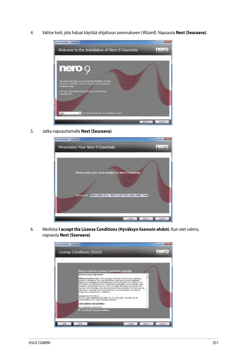 Asus CG8890 User Manual | Page 253 / 442