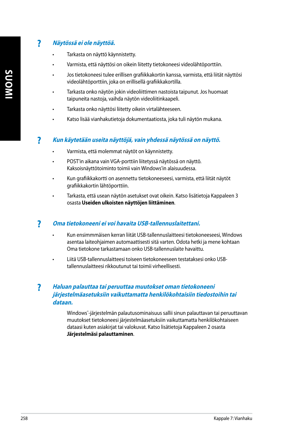 Asus CG8890 User Manual | Page 260 / 442