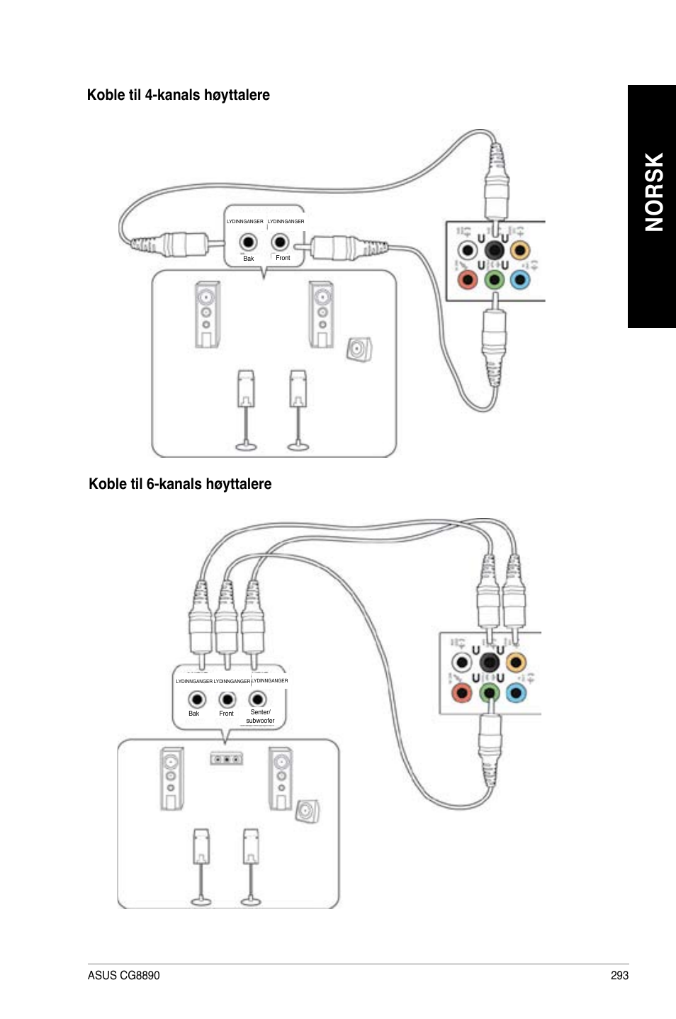 No rs k no rs k | Asus CG8890 User Manual | Page 295 / 442