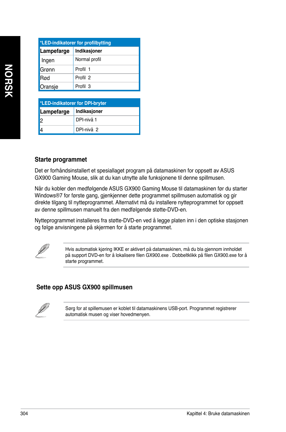 No rs k no rs k no rs k no rs k | Asus CG8890 User Manual | Page 306 / 442