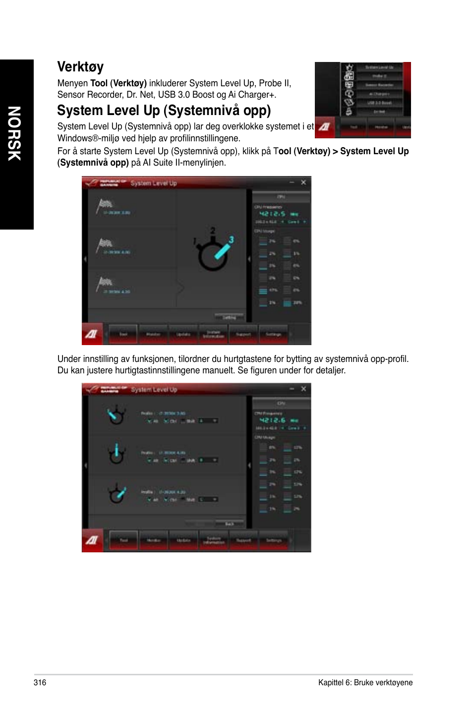 No rs k no rs k no rs k no rs k | Asus CG8890 User Manual | Page 318 / 442