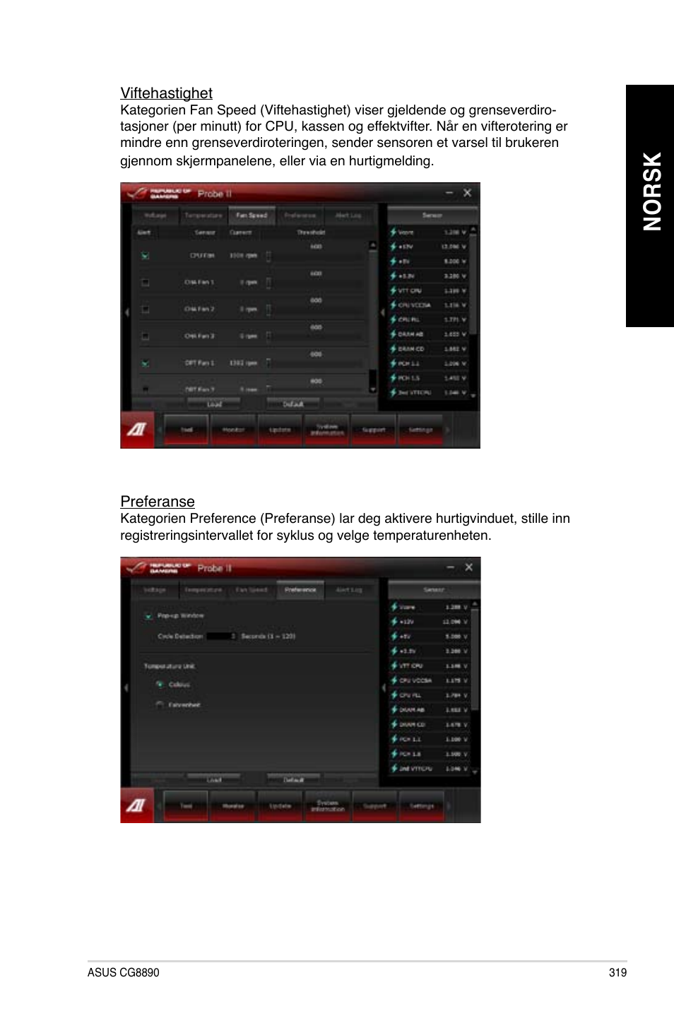 No rs k no rs k | Asus CG8890 User Manual | Page 321 / 442