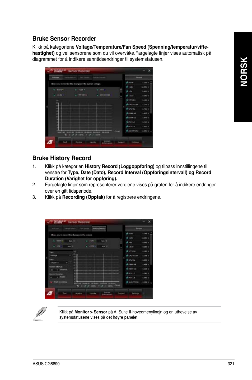 No rs k no rs k | Asus CG8890 User Manual | Page 323 / 442