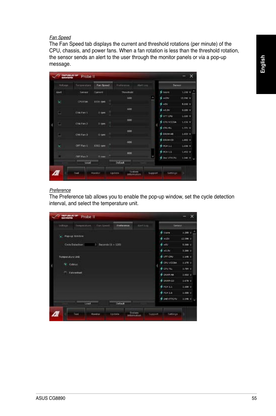 Asus CG8890 User Manual | Page 57 / 442