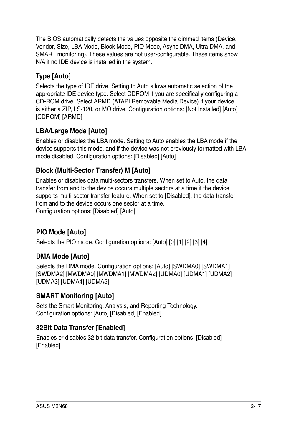 Asus M2N68 User Manual | Page 61 / 104