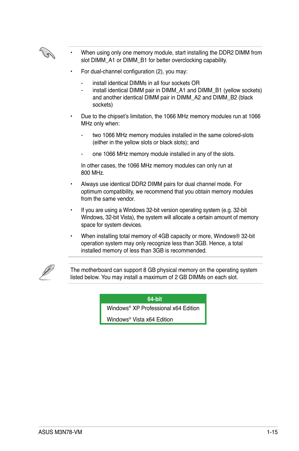 Asus M3N78-VM User Manual | Page 27 / 118