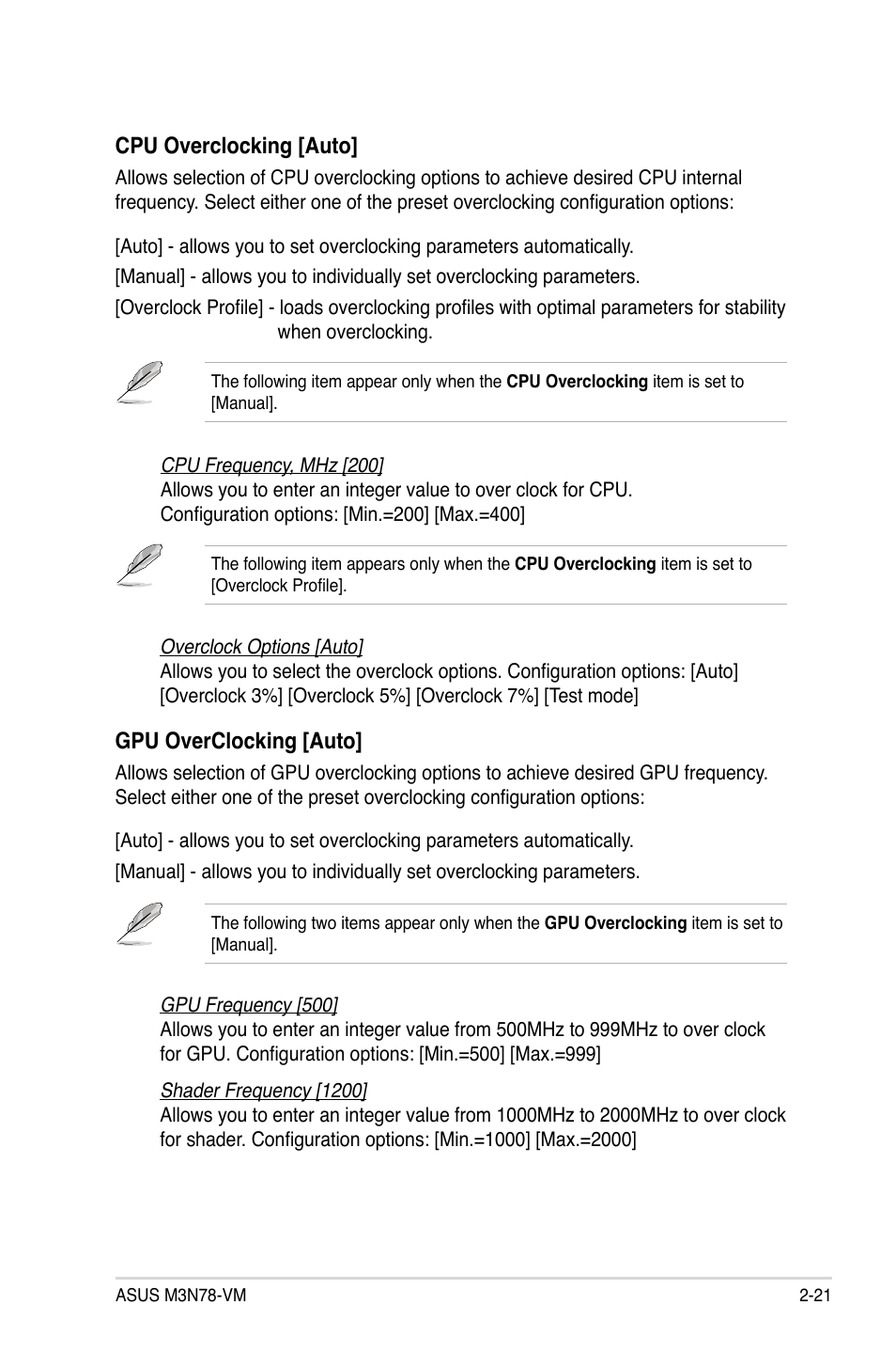 Asus M3N78-VM User Manual | Page 69 / 118