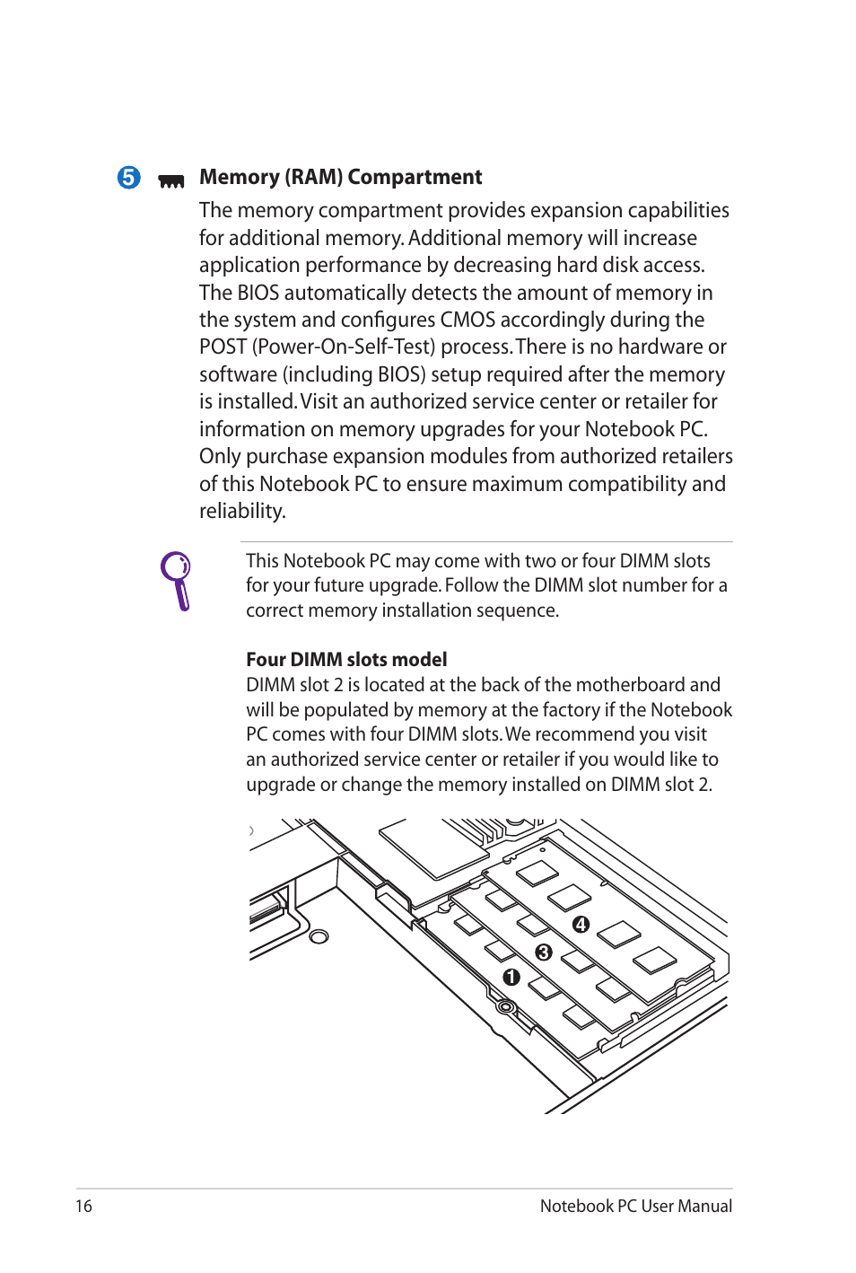 Asus G73Jh User Manual | Page 16 / 30