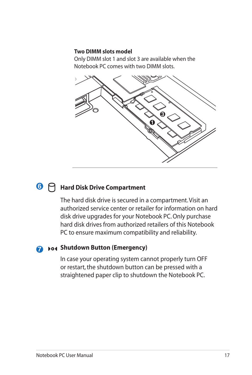 Asus G73Jh User Manual | Page 17 / 30