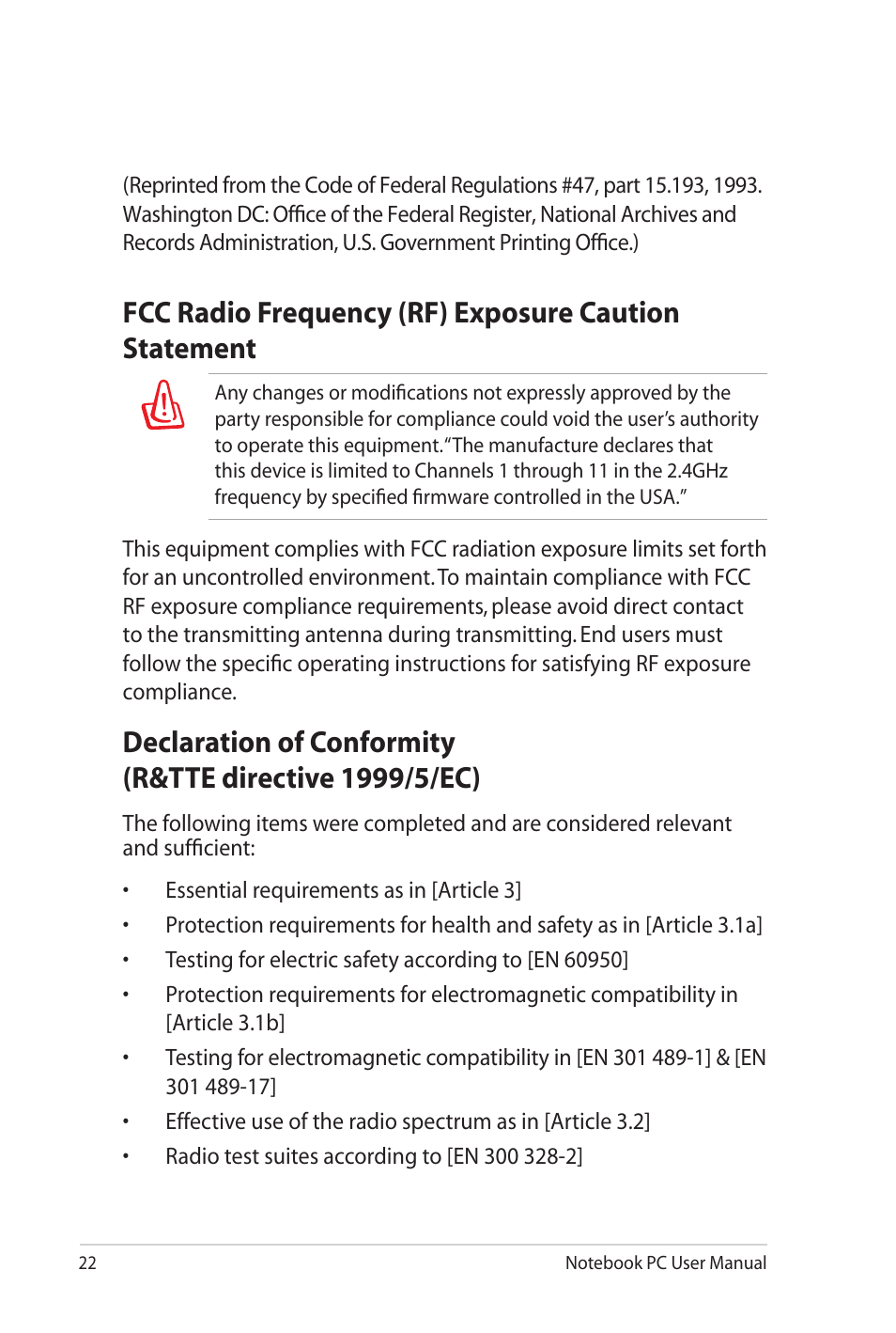 Asus G73Jh User Manual | Page 22 / 30