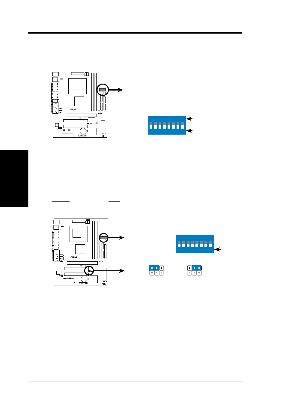 Hardware setup, 18 asus cuv4x-m user’s manual | Asus CUV4X-M User Manual | Page 18 / 104