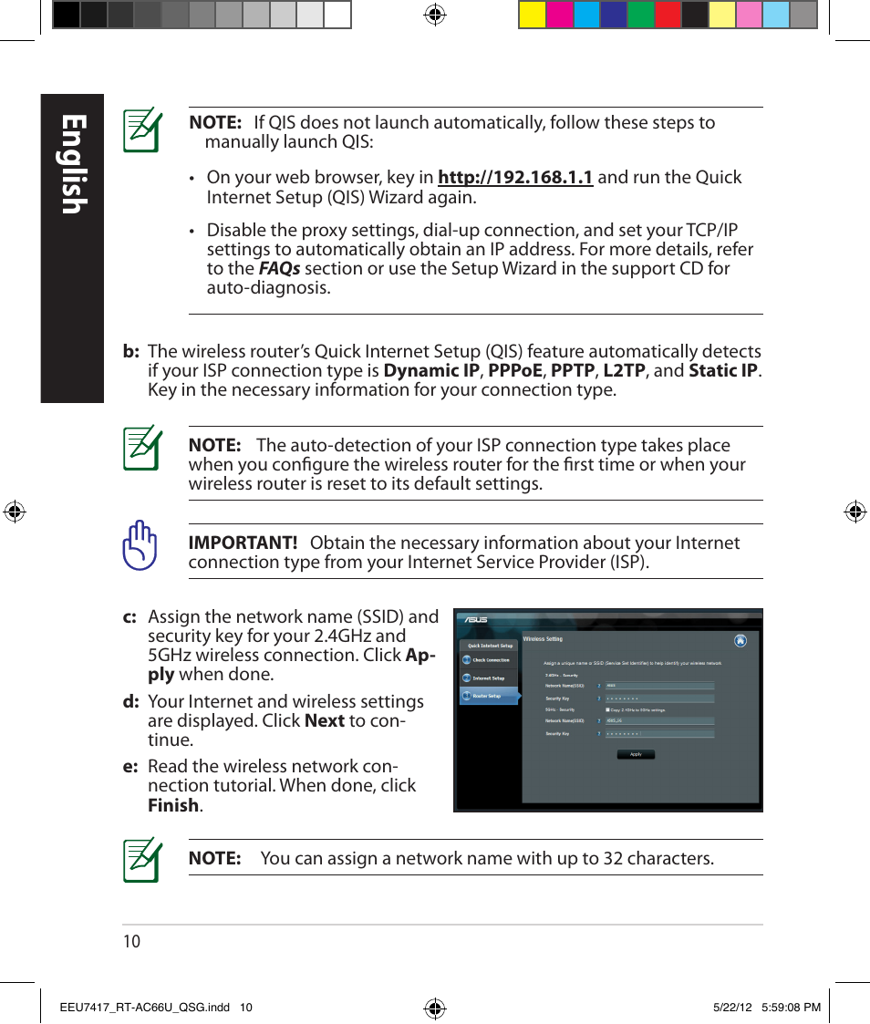 English | Asus RT-AC66U User Manual | Page 10 / 194