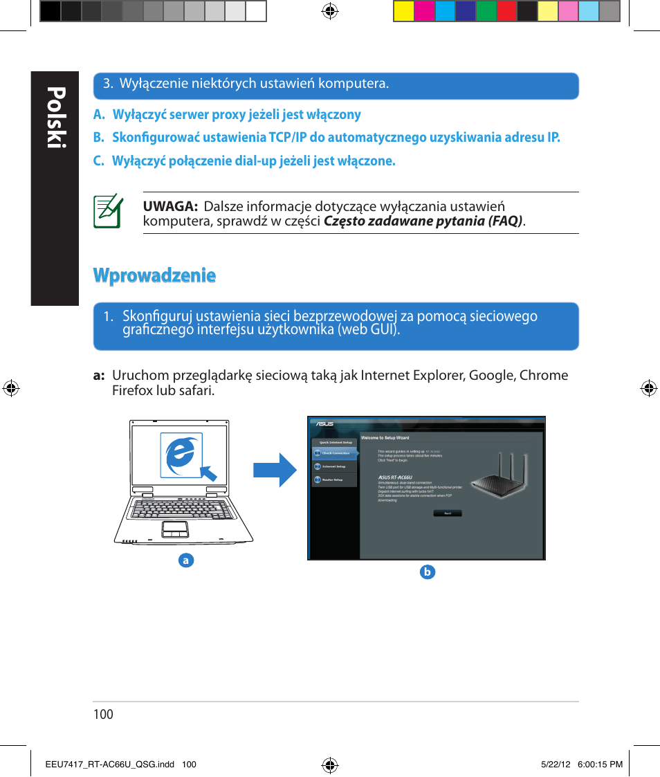 Polsk i, Wprowadzenie | Asus RT-AC66U User Manual | Page 100 / 194