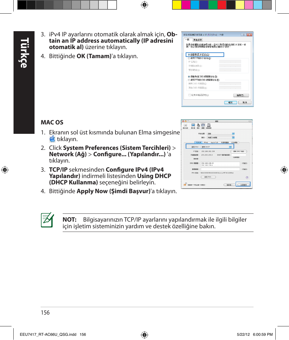 Tür kç e | Asus RT-AC66U User Manual | Page 156 / 194