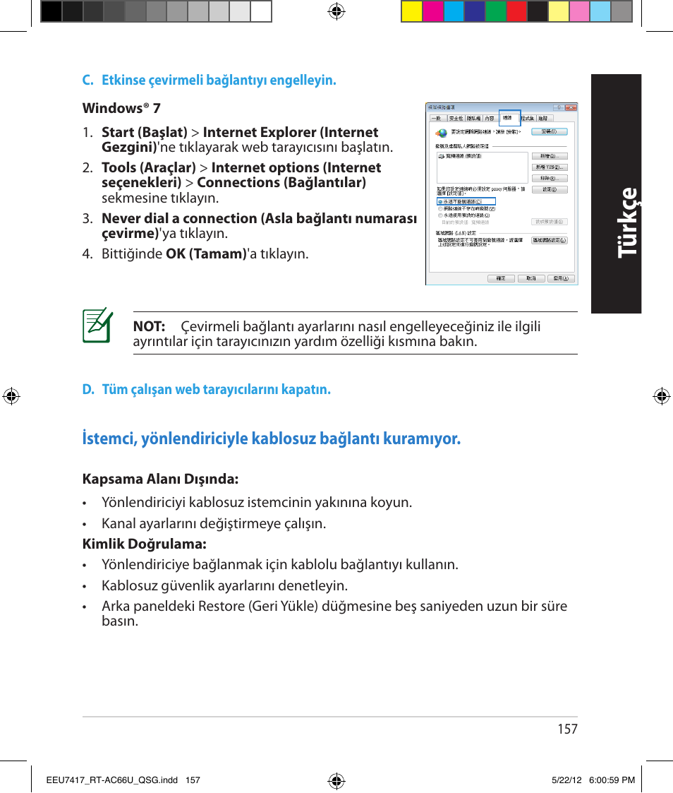 Tür kç e | Asus RT-AC66U User Manual | Page 157 / 194