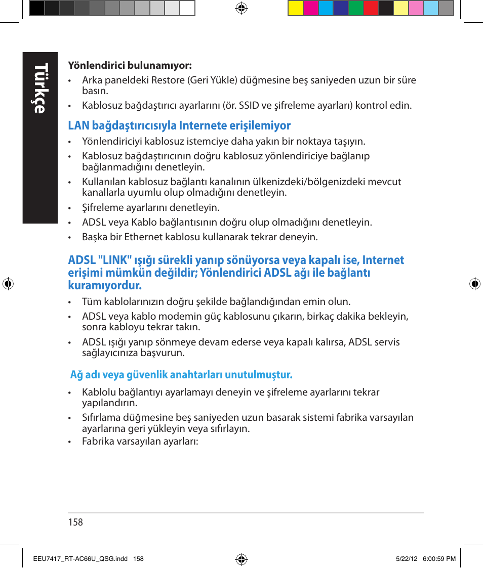 Tür kç e | Asus RT-AC66U User Manual | Page 158 / 194