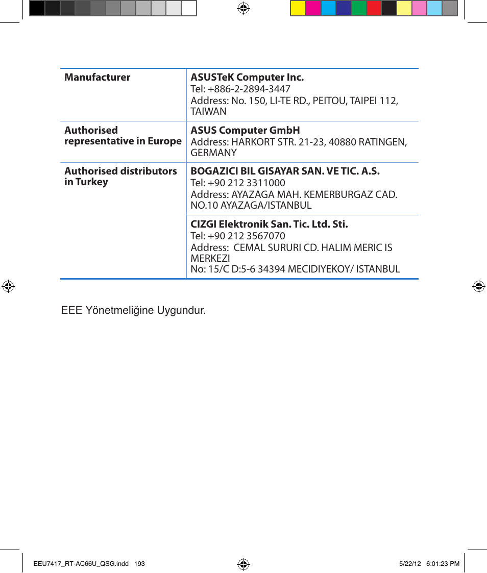 Asus RT-AC66U User Manual | Page 193 / 194