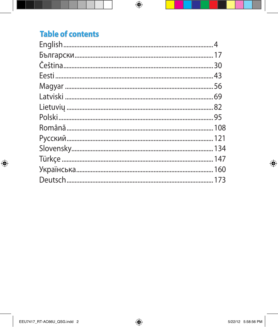 Asus RT-AC66U User Manual | Page 2 / 194