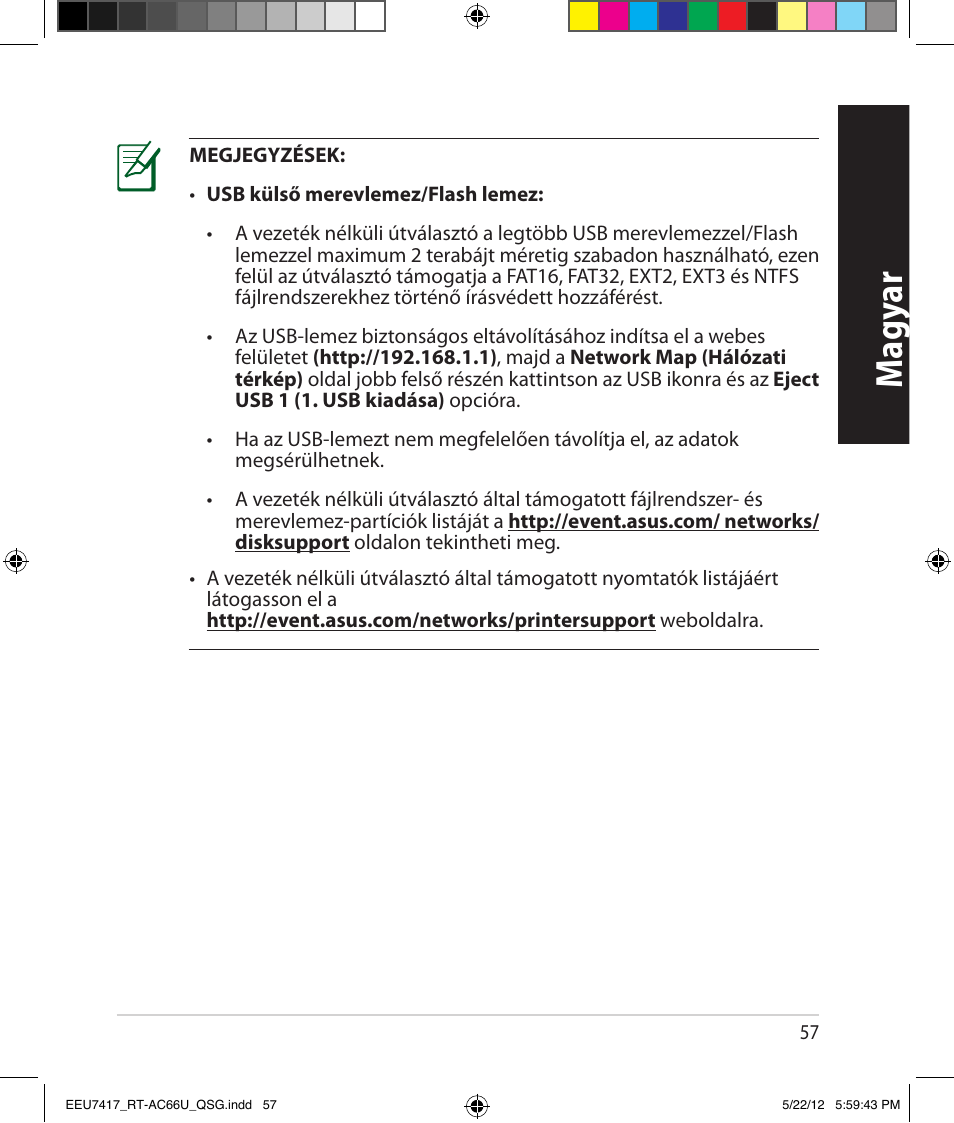 Magy ar | Asus RT-AC66U User Manual | Page 57 / 194