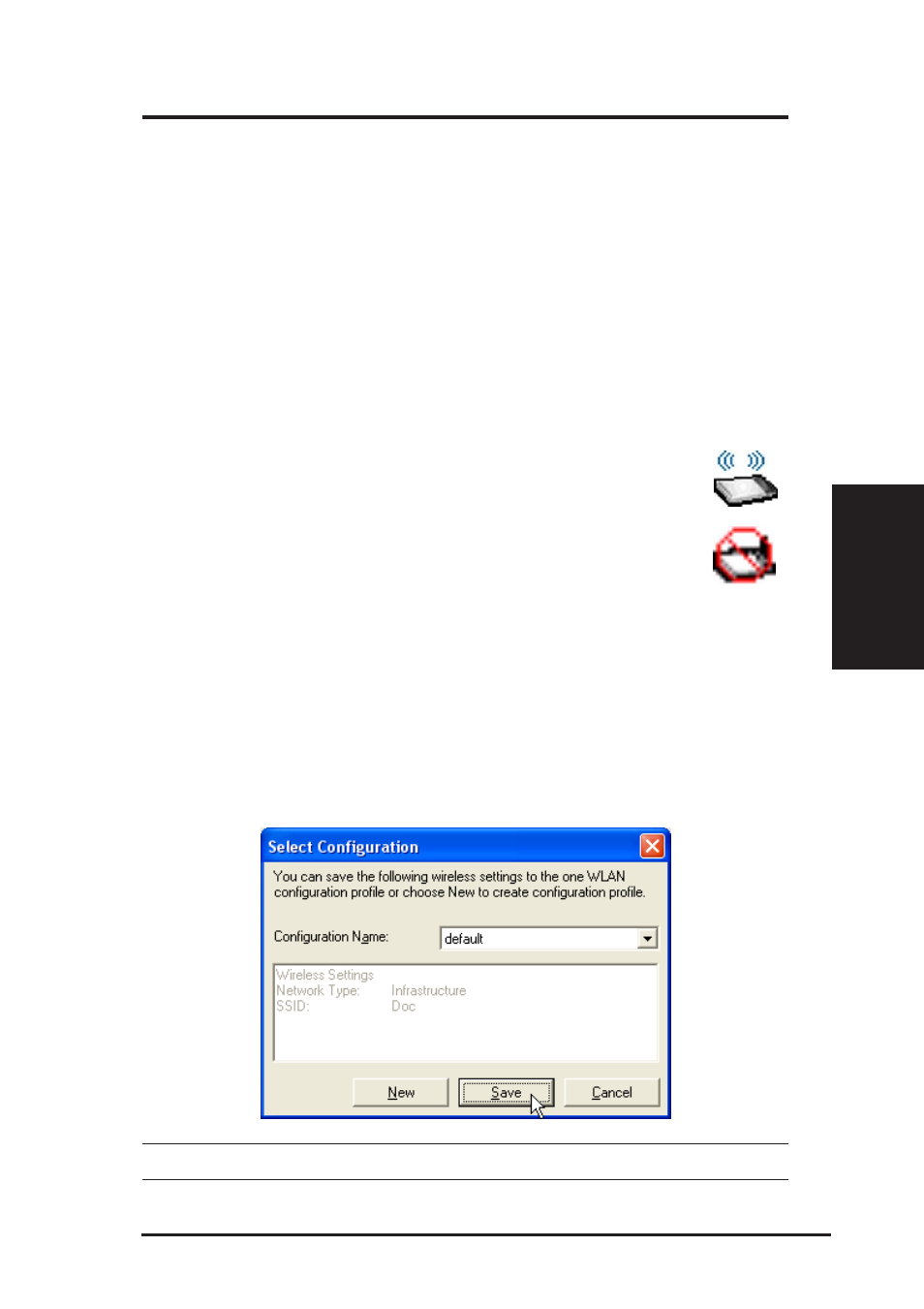 Chapter 3 - wireless lan reference | Asus B and W PCI CARD User Manual | Page 28 / 111