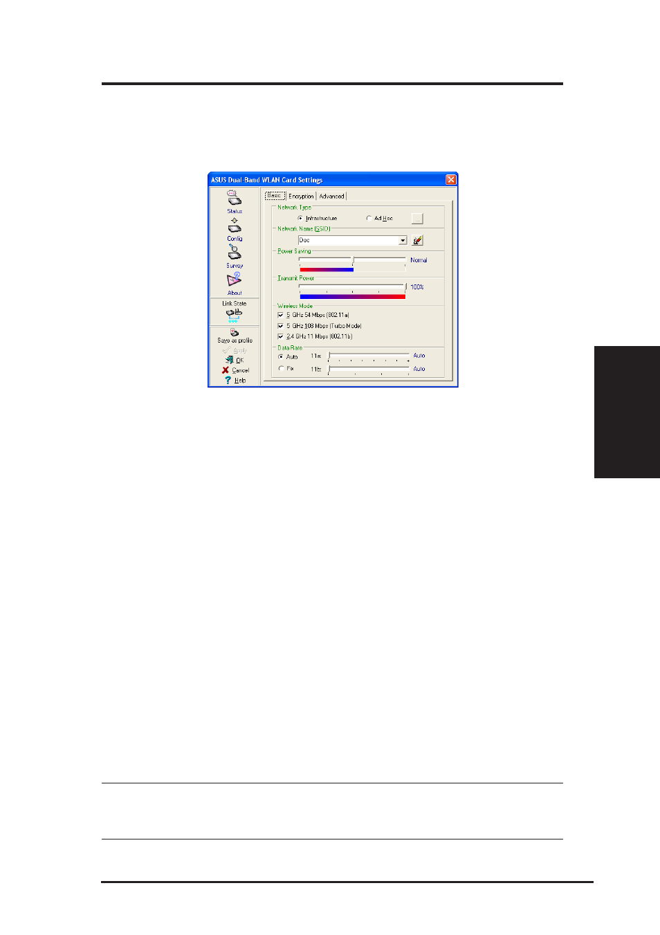 Chapter 3 - wireless lan reference | Asus B and W PCI CARD User Manual | Page 32 / 111
