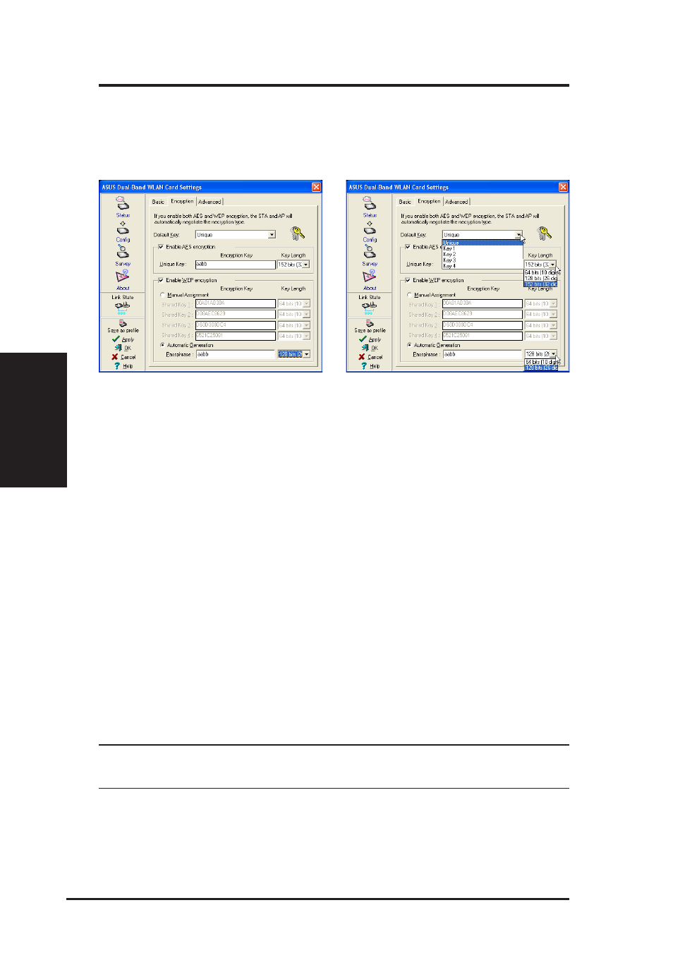 Chapter 3 - wireless lan reference | Asus B and W PCI CARD User Manual | Page 35 / 111